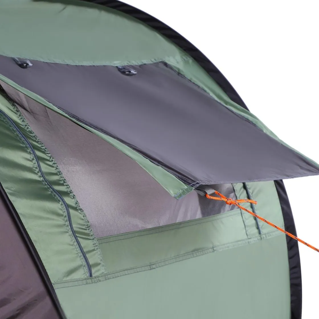 Outsunny - Tienda de campaña Pop Up 250x150x100 cm Verde