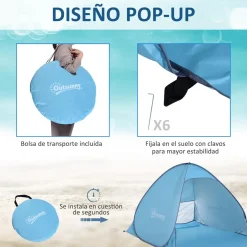 Outsunny - Tienda Pop Up playa Azul