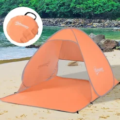 Outsunny - Tienda Pop Up playa Naranja* Juguetes De Verano