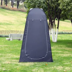 Outsunny - Tienda vestidor plegable 120x120x190 cm Negro* Juguetes De Verano
