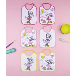 Prenatal Pack 6 baberos bebé Disney Minnie
