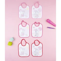 Prenatal Pack 6 baberos grandes Disney Minnie