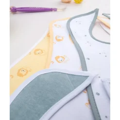 Prenatal Pack 5 Baberos Impermeables Multicolor Animales* Recién Nacido·Ropa Y Accesorios|Ropa Y Accesorios·Baberos