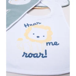 Prenatal Pack 5 Baberos Impermeables Multicolor Animales* Recién Nacido·Ropa Y Accesorios|Ropa Y Accesorios·Baberos