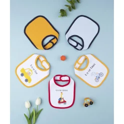 Prenatal Pack 5 Baberos Niño* Recién Nacido·Ropa Y Accesorios|Ropa Y Accesorios·Baberos