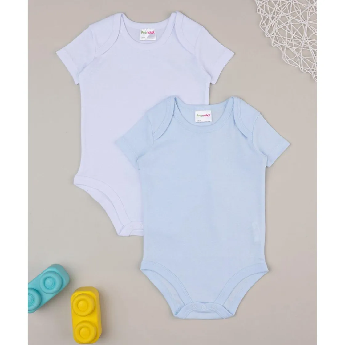 Prenatal Pack 2 bodies bebé manga corta* Descanso Y Ropa Interior·Bebé 3-36 Meses