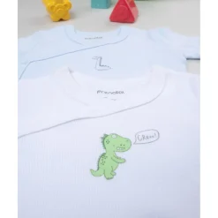 Prenatal Pack 2 bodies bebé manga larga con dinosaurios* Ropa Y Accesorios·Bodies|Recién Nacido·Ropa Y Accesorios