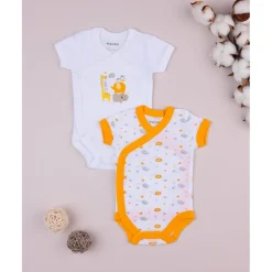 Prenatal Pack 2 body recién nacido animalitos* Recién Nacido·Ropa Y Accesorios|Ropa Y Accesorios·Bodies