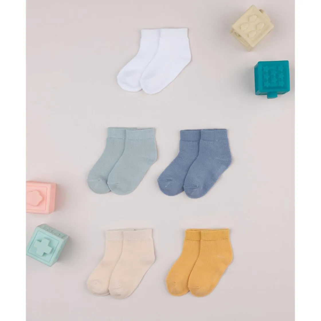 Prenatal Pack 5 Calcetines Bebé Niño Multicolor Unisex