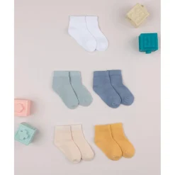 Prenatal Pack 5 Calcetines Bebé Niño Multicolor Unisex