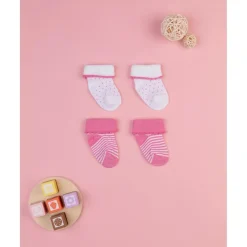 Prenatal Pack 2 calcetines cortos algodón recién nacida* Recién Nacido·Ropa Y Accesorios|Ropa Y Accesorios·Zapatos Y Calcetines