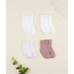 Prenatal Pack 4 calcetines niña multicolor
