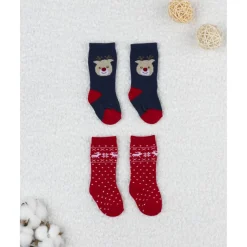 Prenatal Pack 2 calcetines niño – Navidad, algodón cálido* Ropa Y Accesorios·Zapatos Y Calcetines|Recién Nacido·Ropa Y Accesorios