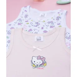 Prenatal Pack 2 camisetas de tirantes para niña Hello Kitty