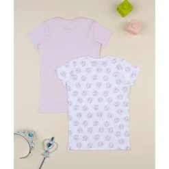 Prenatal Pack 2 camisetas interiores de unicornios para niña