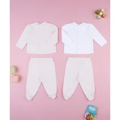 Prenatal Pack 2 conjuntos de bebé en terciopelo con estampado de conejitos* Recién Nacido·Ropa Y Accesorios|Ropa Y Accesorios·Conjuntos