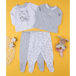 Prenatal Pack 2 Conjuntos Unisex Grey* Recién Nacido·Ropa Y Accesorios|Ropa Y Accesorios·Conjuntos