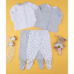 Prenatal Pack 2 Conjuntos Unisex Grey* Recién Nacido·Ropa Y Accesorios|Ropa Y Accesorios·Conjuntos