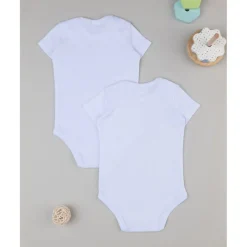 Prenatal Pack 2 cuerpos blancos escote americano* Descanso Y Ropa Interior·Bebé 3-36 Meses