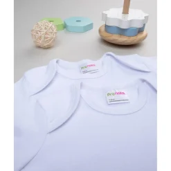 Prenatal Pack 2 cuerpos blancos escote americano* Descanso Y Ropa Interior·Bebé 3-36 Meses