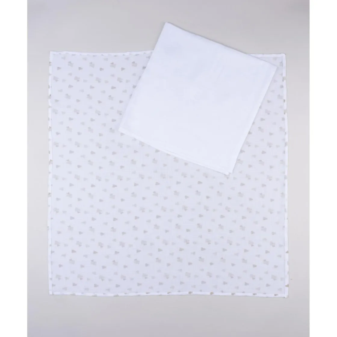 Prenatal Pack 2 gasas de muselina para niño con estampados de ositos