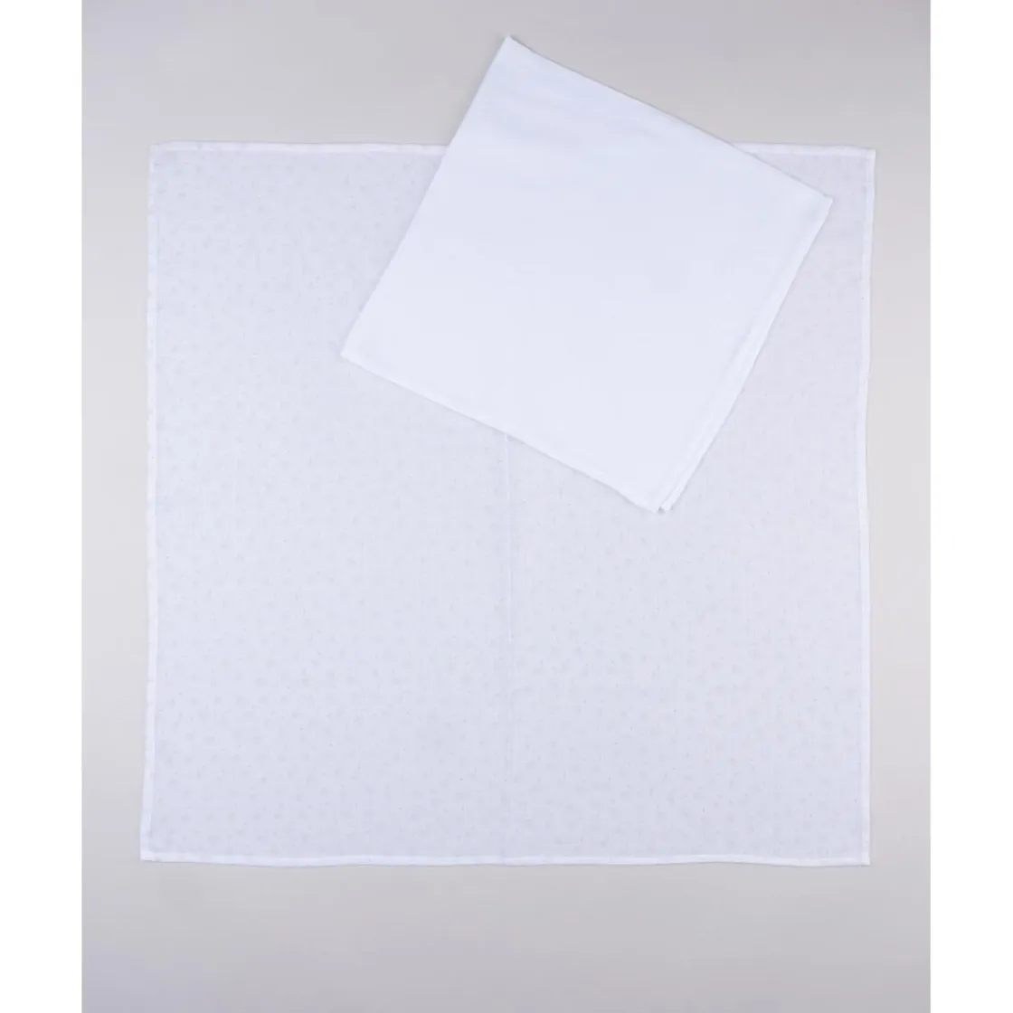 Prenatal Pack 2 gasas de muselina para niña en tonos beige