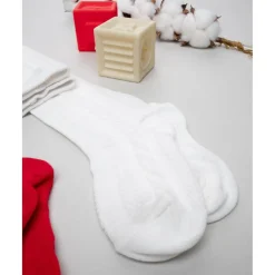 Prenatal Pack 2 leotardos de niña rojo y blanco* Calzado Y Accesorios·Accesorios Y Complementos