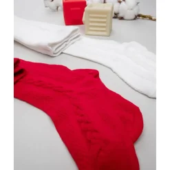 Prenatal Pack 2 leotardos de niña rojo y blanco* Calzado Y Accesorios·Accesorios Y Complementos