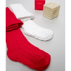 Prenatal Pack 2 leotardos niña rojo y blanco* Calzado Y Accesorios·Accesorios Y Complementos