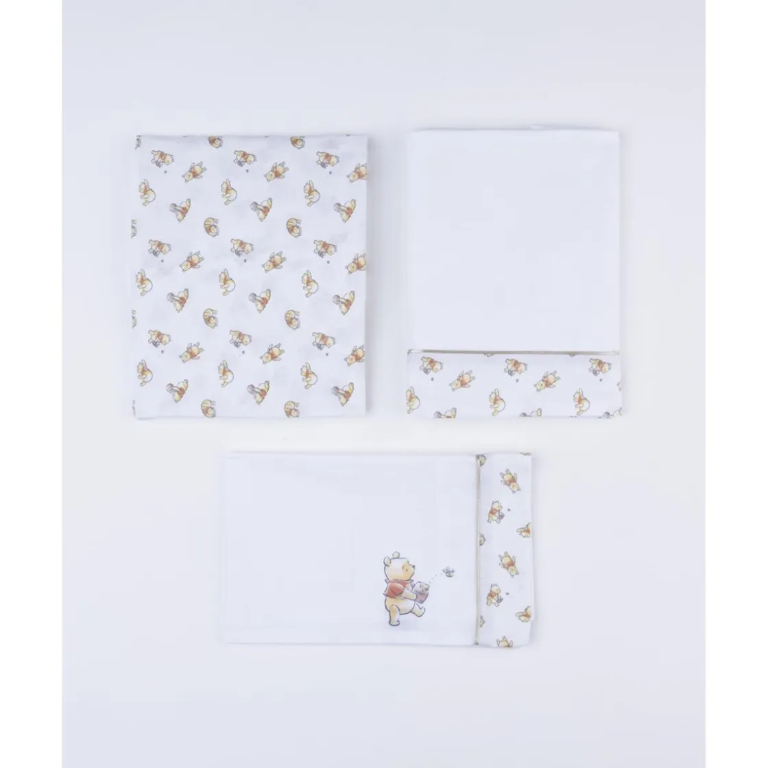 Prenatal Pack 3 piezas cuna/capazo – Winnie the Pooh all over