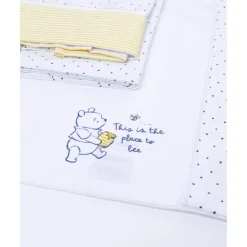 Prenatal Pack 3 piezas cuna/capazo – Winnie the Pooh con topos