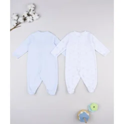 Prenatal Pack 2 pijamas de bebé niño en terciopelo con estampado de perritos* Ropa Y Accesorios·Peleles|Recién Nacido·Ropa Y Accesorios