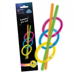 TOYS "R" US Pack 5 pulseras luminosas (varios colores)