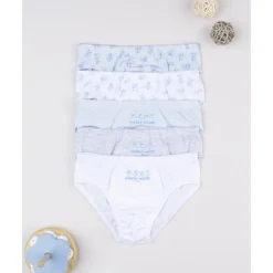 Prenatal Pack 5 slips de niño Mickey* Descanso Y Ropa Interior·Infantil 2-10 Años