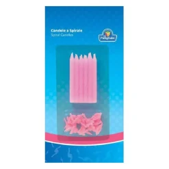 TOYS "R" US Pack 12 velas rosas en espiral