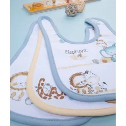 Prenatal Pack de 5 baberos con estampado