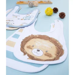 Prenatal Pack de 5 baberos con estampado