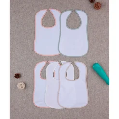 Prenatal Pack de 5 Baberos de Rizo para Niña* Recién Nacido·Ropa Y Accesorios|Ropa Y Accesorios·Baberos