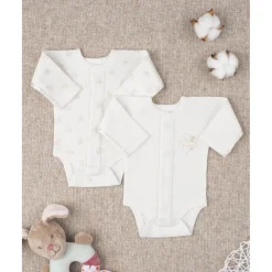 Prenatal Pack de 2 bodies afelpados "Ositos" oeko-tex