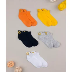 Prenatal Pack de 5 calcetines cortos para niño – león y colores vivos* Calzado Y Accesorios·Accesorios Y Complementos