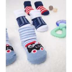 Prenatal Pack de 3 Calcetines Niño Variados