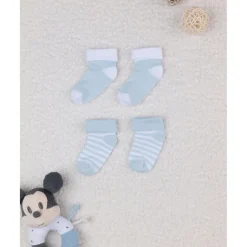 Prenatal Pack de 2 calcetines para recién nacido azul y blanco* Recién Nacido·Ropa Y Accesorios|Ropa Y Accesorios·Zapatos Y Calcetines
