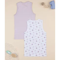 Prenatal Pack de 2 Camisetas sin Mangas Lila para Niña* Descanso Y Ropa Interior·Infantil 2-10 Años