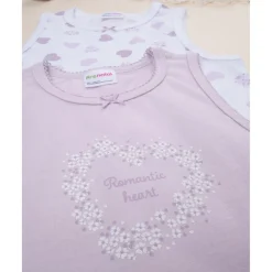Prenatal Pack de 2 Camisetas sin Mangas Lila para Niña* Descanso Y Ropa Interior·Infantil 2-10 Años
