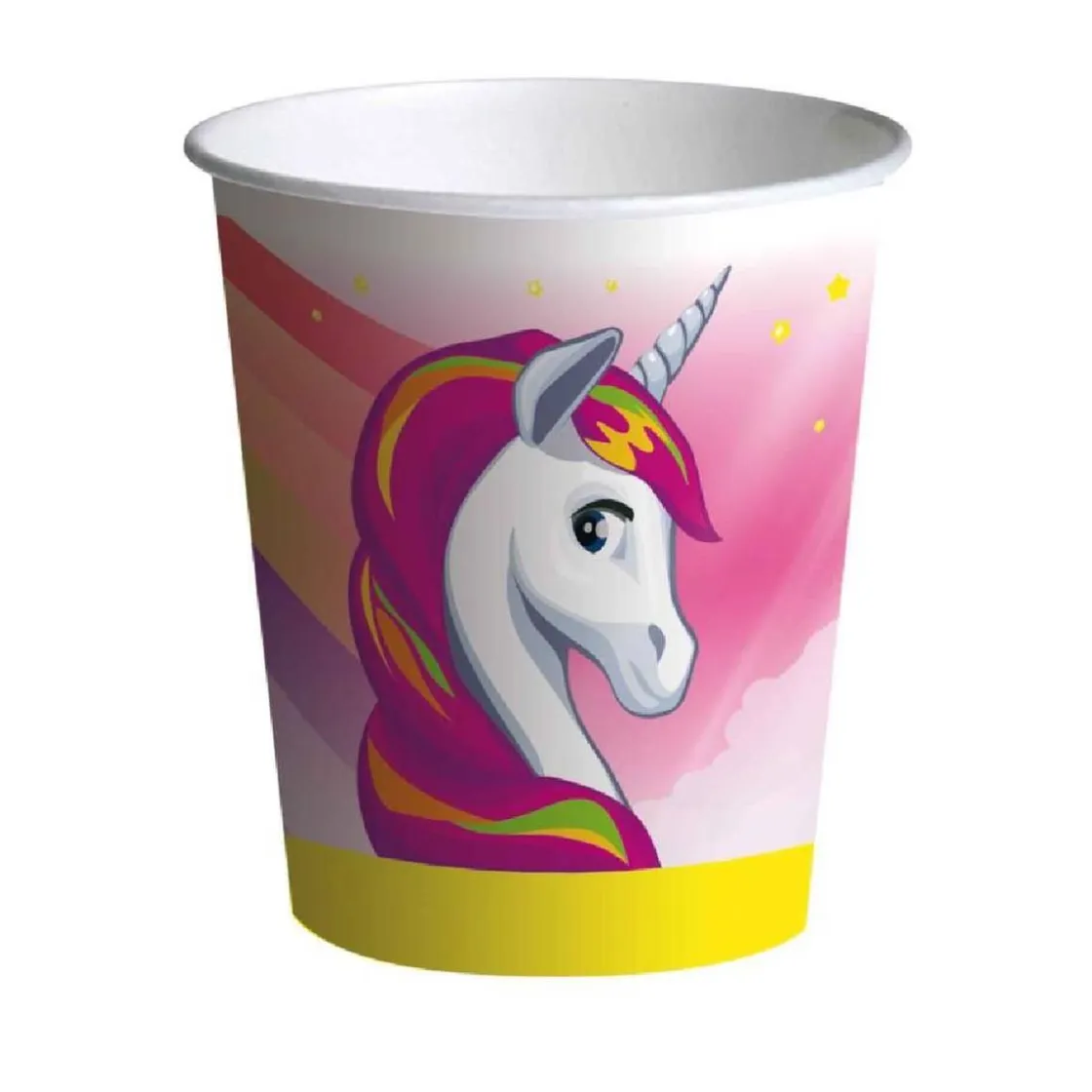 TOYS "R" US Pack de 8 vasos Unicornio de cartón* Artículos De Fiesta Y Regalos