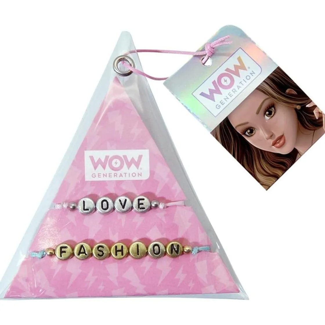 CLEMENTONI Pack de pulseras con mensaje multicolor en estudio ㅤ* Estilo De Vida