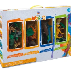 Kid'S World Pack figuras de animales 4 en 1