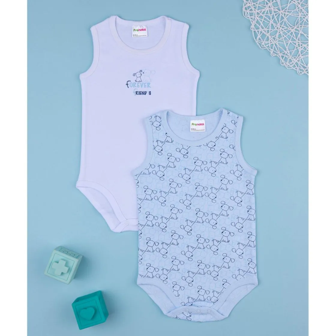 Prenatal Pack x2 camiseta de tirantes cuerpo