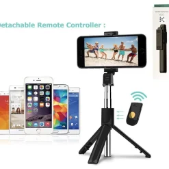 KLACK EUROPE Palo selfie Bluetooth con mando a distancia* Figuras De Acción