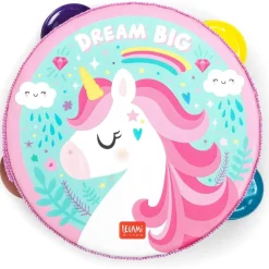 TOYS "R" US Pandereta infantil con sonajeros, tema unicornio ㅤ* Estilo De Vida